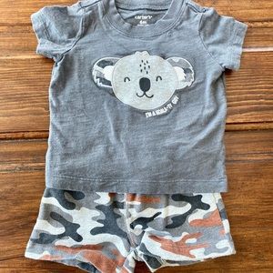 Baby boy koala outfit 3-6 months